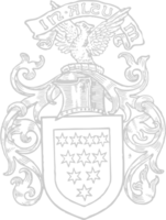 heraldische adelaar vector