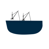 vissersschip vector