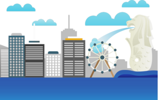 stad Singapore vector