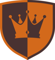 middeleeuwse blason kam vector