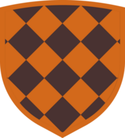 middeleeuwse blason kam vector