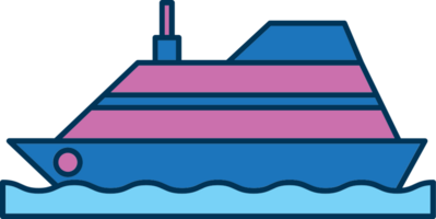 Cruise schip vector