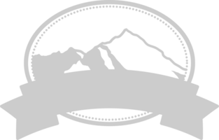 berg logo's vector
