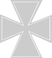 kruis Maltees vector
