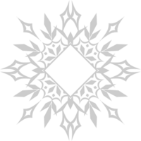 sneeuwvlok decoratie vector