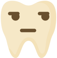 emoji tand grijns vector