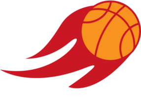 basketbal in brand vector