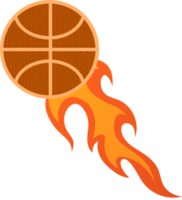 basketbal in brand vector