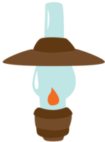 gas lamp vector