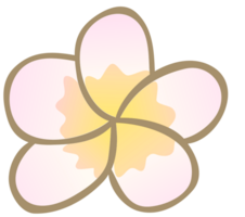 bloem Polynesisch vector