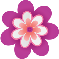 Polynesische bloem vector