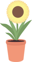 bloempot vector