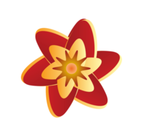 bloem Polynesisch vector