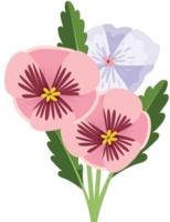 viooltje bloem vector