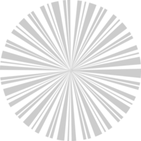 meetkundig zonnestraal vector