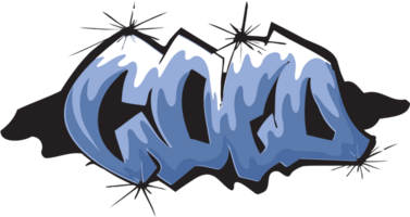 graffiti typografie vector