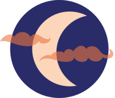maan pictogram vector