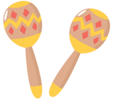 muziekinstrument maracas vector