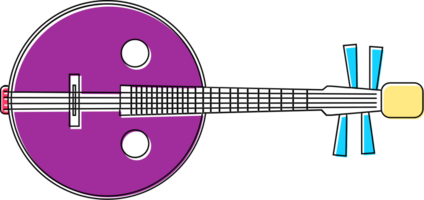 muziekinstrument country gitaar vector