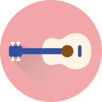 muziek pictogram gitaar vector