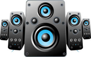 muziek speaker vector