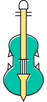 muziekinstrument viool vector