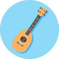 muziekinstrument pictogram gitaar vector