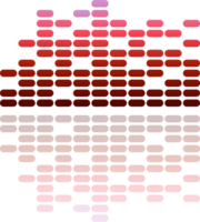 muziek equalizer vector