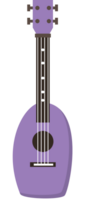 kleurrijke ukelele vector