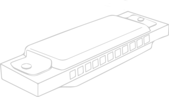 mondharmonica vector