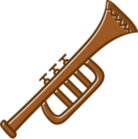 mariachi instrumententrompet vector