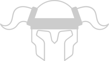 Viking helm vector