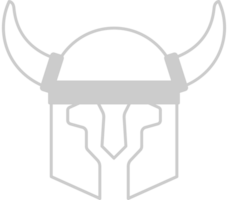 Viking helm vector