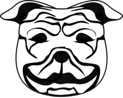 bulldog vector