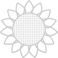 zonnebloem vector