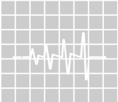 hartslag met raster vector