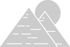 Egyptische piramides vector