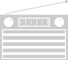 radio wijnoogst vector