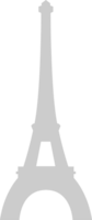 Parijs eiffel toren gemakkelijk icoon vector