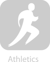 olympisch pictogram atletisch vector