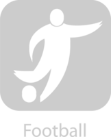 olympisch pictogram voetbal vector