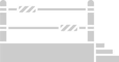 het worstelen arena ring vector