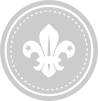 verkenner fleur de lis vector