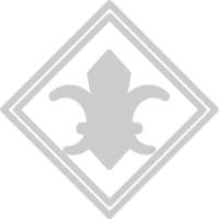 verkenner fleur de lis vector