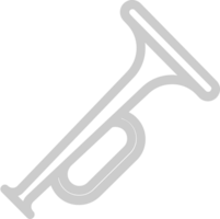 verkenner uitrusting trompet vector