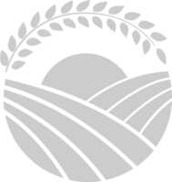 boerderij logo ontwerp vector