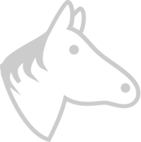 boerderijdier paard vector