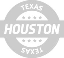 postzegel houston vector