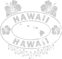 postzegel post Hawaii vector