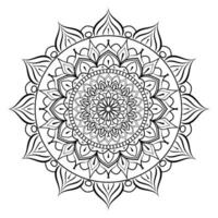 luxe mandala decoratief ronde ornament kan worden gebruikt voor Ramadan patroon bloem gemakkelijk kunst, Indisch puja alpen, groet kaart, telefoon geval afdrukken, enz vector